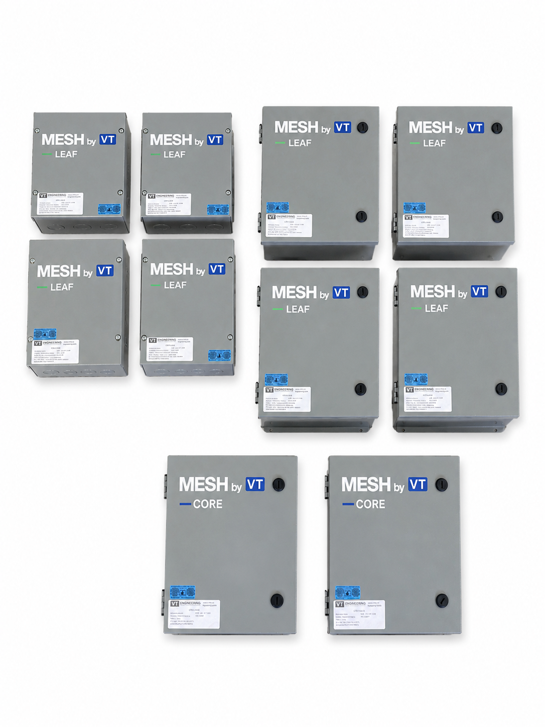 Mesh Core and Mesh Leaf product renders